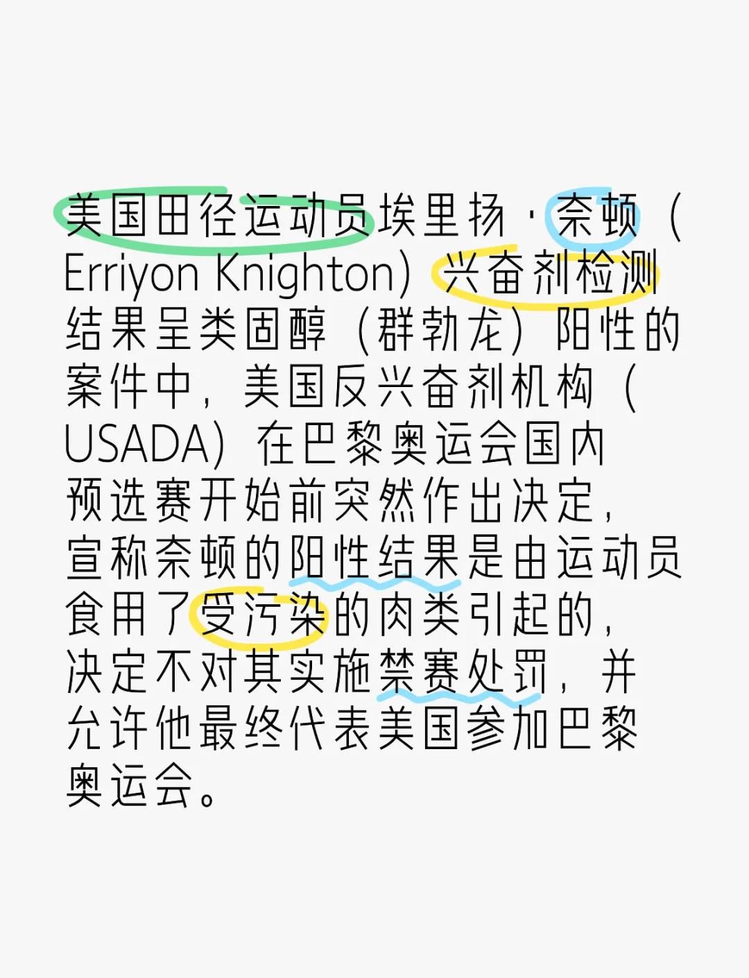 九游体育下载-世界反兴奋剂机构更新禁药名单，多位名将受影响